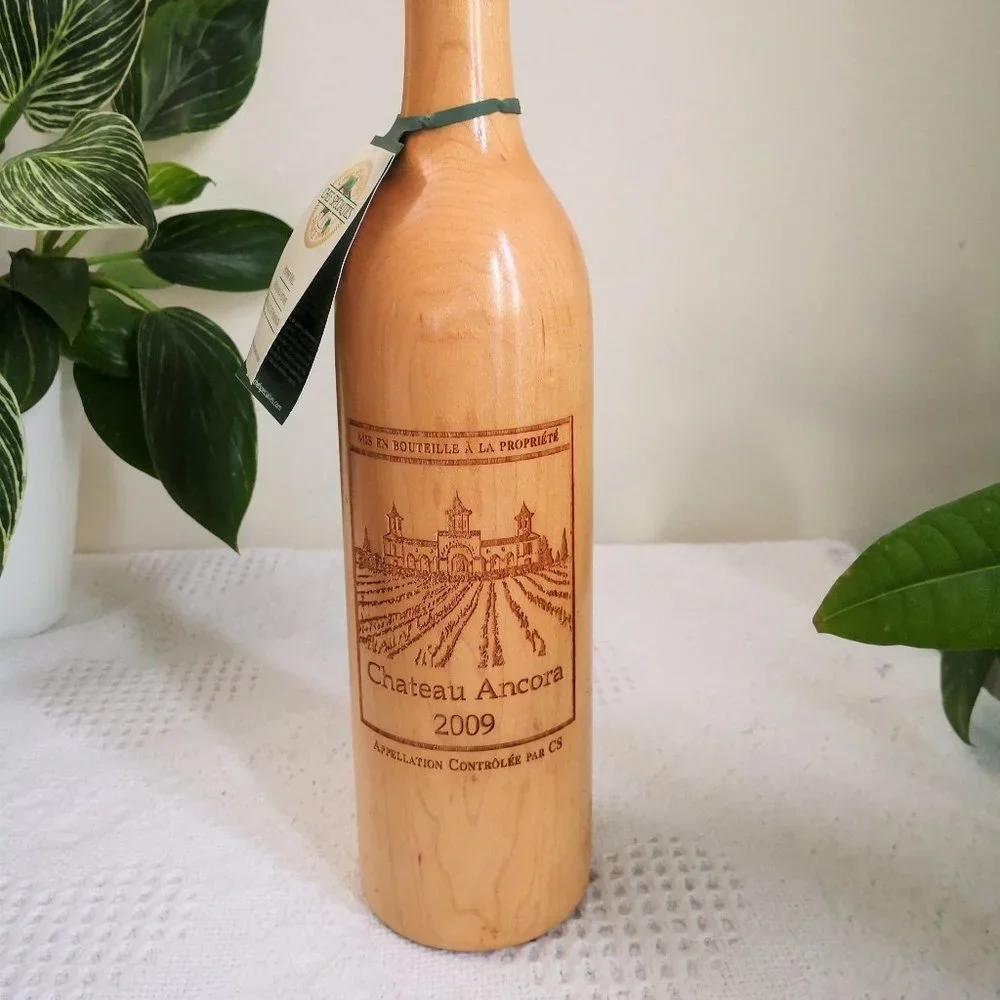Chef‎ Specialties Wine Bottle Pepper Mill, Laser Engraved 15